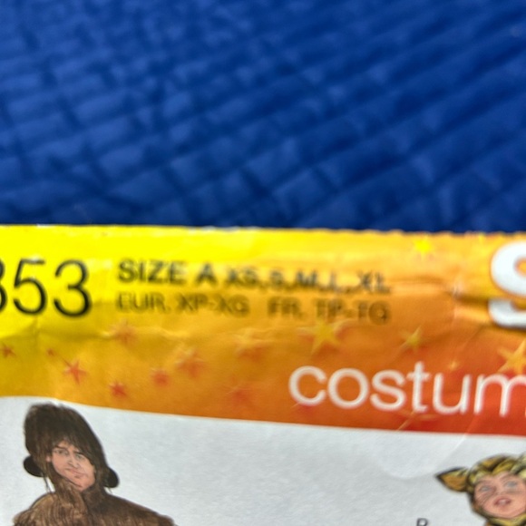 Simplicity 2853 Animal Costumes for adults- s-sm-med_l-xl- uncut - Picture 4 of 8